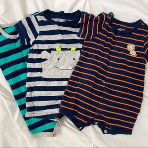 Selling all together. Carter’s Simple Joys 0-3 Month Boy One Pieces.